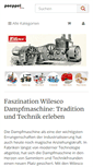 Mobile Screenshot of dampfmaschinenshop.de